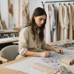 What is the Work Setting for a Fashion Designer